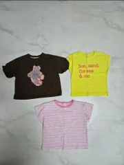 キッズ用半袖Tシャツ 3枚セット