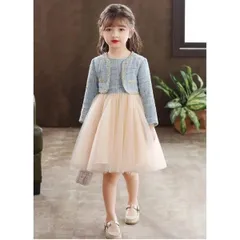 子供ドレス ２点セット フォーマル発表会ドレス 子どもドレス ピアノ発表会 入学式 卒業式 女の子ワンピース 二次会 結婚式 七五三1742746