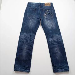 希少 W.&L.T. クロコ型押しデニム 30イタリア製 オリゾンティ