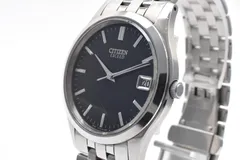 シチズン Citizen EXCEED エクシード A670-H20479 メンズ腕時計 ブラック文字盤 デイト表示 ソーラー エコドライブ ステンレススチール 35mm