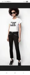 ZADIG&VOLTAIRE ザディグ・エ・ヴォルテール レタリング Tシャツ Lのサムネイル