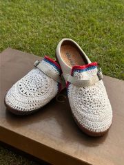 TSUMORI CHISATO クロシェ編みサンダル - メルカリ