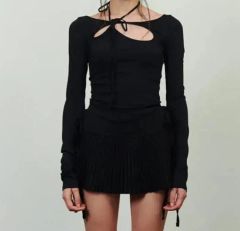theredthread S rose flutter set black - メルカリ