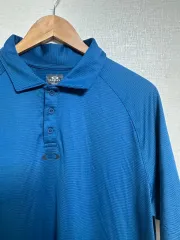 ヴィンテージ オークリー カラーTシャツ 半袖 ブルー L