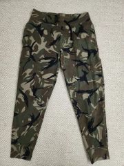 超美品】FIVE O. 青カモフラージュ柄 カーゴパンツ L(ファイブオー 