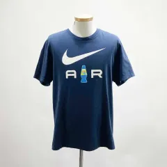 ナイキ メンズ コットン 半袖Tシャツ ネイビー 95 ジーンズ センス