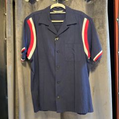 キャンパス/60s～ヴィンテージ/USA製/オープンカラー裏地パイル半袖
