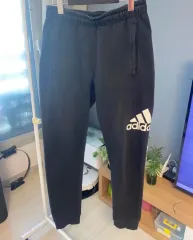 メンズ adidas 起毛トレーナー パンツ サイズL