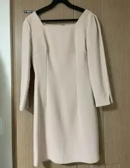 ミニワンピース スクエアネックワンピース