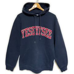 古着 YESEYESEE イエスアイシー パーカー パープル フーディ - メルカリ