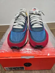 260) サカイ NIKE LDワッフル ブルー マルチ レッド