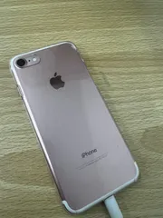 ÷2 【通電動作確認済み】 【初期化済み】 iPhone7 128GB 画面ヒビあり 【スマホ】 【1】