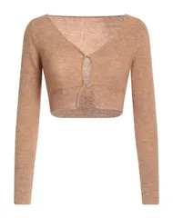 ジャクエムス レディース アウター カーディガン JACQUEMUS Camel キャメルのサムネイル