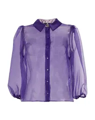 エリザベッタフランキ レディース トップス シャツ ELISABETTA FRANCHI Purple パープルのサムネイル
