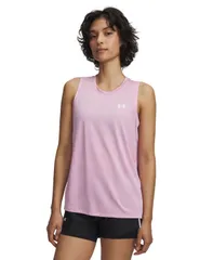 アンダーアーマー レディース トップス タンクトップ Under Armour Womens Tech Twistank Topink DawnWhite ホワイトのサムネイル