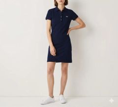 別注】LACOSTE / ポロ ワンピース ブラック 38サイズ - メルカリ