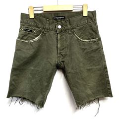 美品本物ドルチェ&ガッバーナ水玉ドットショートハーフパンツ48グレー×ブラック 美品本物ドルチェ&ガッバーナ水玉ドットショートハーフパンツ48グレー
