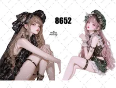 original sticker no.8652 // 人物ステッカー オリジナルステッカー オリジナル人物ステッカー ステッカー 装飾ステッカー cotton melodyのサムネイル