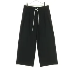 ZARA ザラ ワイドパンツ M ブラック レディース 古着