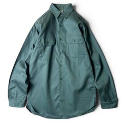 BIGYANK ビンテージワークコットンシャツ 60s - メルカリ