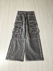 MAISON SPECIAL】 バギー デニム カーゴパンツ GRY 0サイズ - メルカリ