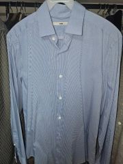 菅田将暉氏着用DRESSEDUNDRESSED ストライプビッグシャツ サイズ2