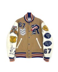 ALM カシミヤ100% ヴィンテージ ワッペン 装飾 ジャージ カシミア