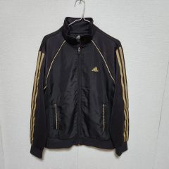 L816】 adidas トラックジャケット 00's サイズM ブラック - メルカリ