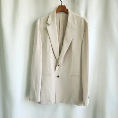 美品】ouur ライトベージュ テーラードジャケット - メルカリ