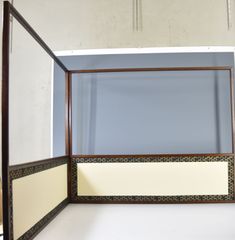 時代 金銀箔張り 桑縁 風炉先屏風 茶道具 170 - メルカリ