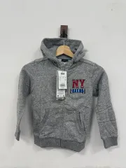 (120) MLB ニューヨーク・ヤンキース キッズ フード ジップアップ タグ 新品のサムネイル