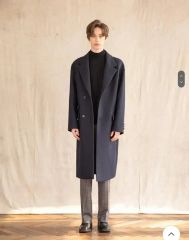 URBAN RESEARCH DOORS オーバーバルマカンコート ネイビー - メルカリ