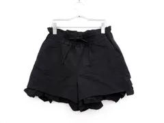 カオン Kaon パンツ ショート フリル S 黒 ブラック /hnのサムネイル