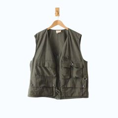 美品】ワーカーズ WORKERS クルーザーベスト サイズ38 オリーブ - メルカリ