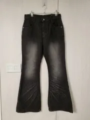 フェイド ブーツカット デニム パンツ M 新品