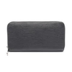 ルイ・ヴィトン LOUIS VUITTON ラウンド長財布 ジッピーウォレット M61857 ノワール レザー ジッピー・ウォレット メンズ Used B