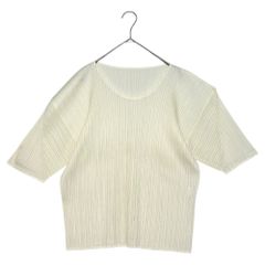 PLEATS PLEASE 半袖トップス ベージュ | Mercari