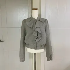 春フリルアウター