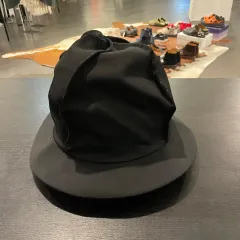 YOHJI YAMAMOTO ヨウジヤマモト パネル デザインテープ ハット