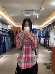 (size6) POLO ポロ ラルフローレン スポーツ ウェスタン シャツ CHECK
