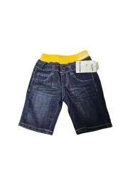 (日本) キッズ ストレッチ デニム ハーフパンツ 100 新品