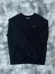OFF-WHITE MAIN LABEL スウェット ブラック 2018 - メルカリ