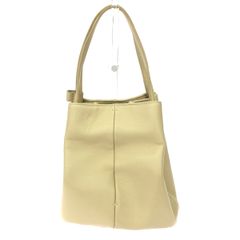 marant マラント 本革イタリア製 2way ハンドバッグ パステルイエロー