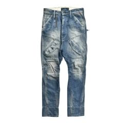 希少）ユーズド加工美品☆ジースターロウ SCUBA テーパード デニム 