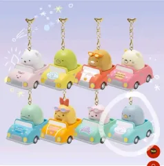 すみっコぐらし XSぬいぐるみ 夜空さんぽ 自動車キーホルダー (未開封)