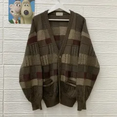 ヴィンテージ ニット カーディガン L 100