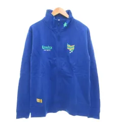 ランドリー Laundry ジャケット スウェット 裏起毛 ロゴ プリント L 青 ブルー /MGのサムネイル