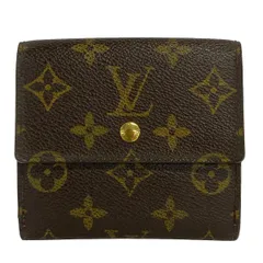 LOUIS VUITTON(ルイヴィトン) Wホック財布 モノグラム ポルトモネビエカルトクレディ M61652 - レザー