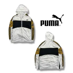 PUMA プーマ 刺繍 ロゴ フード ジャージ