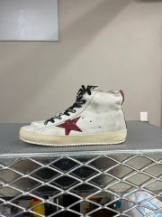 5191 GOLDEN GOOSE ハイカットスニーカー レザー 白 イタリア製 - メルカリ